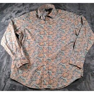 Mens XLarge Polo Ralph Lauren Regent Paisley AOP Custom Fit Button Down Shirt